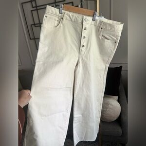 Time and Tru ivory High Rise Jeans